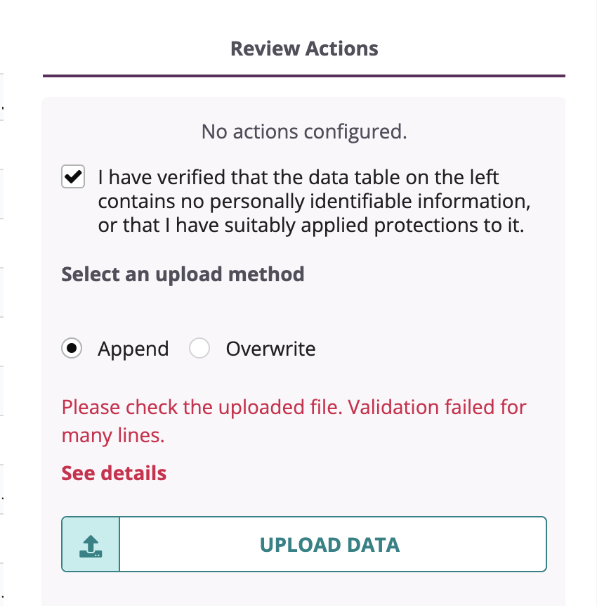 file validation add in | file type validation while... Validating and uploading your data files
